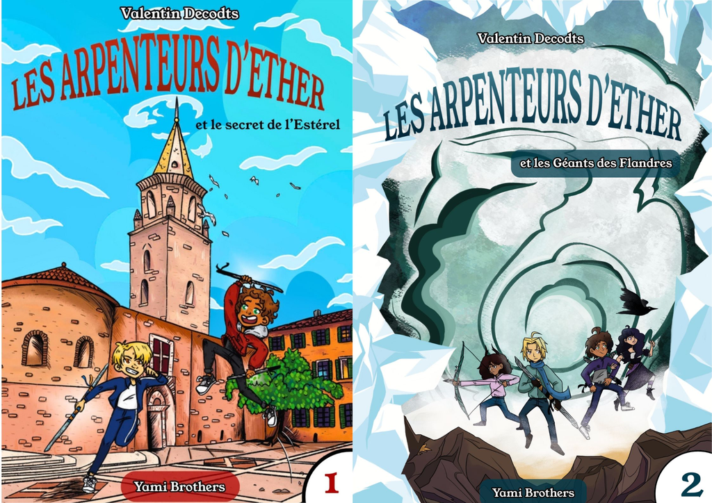 Pack découverte — Les Arpenteurs d’Éther, tomes 1 & 2